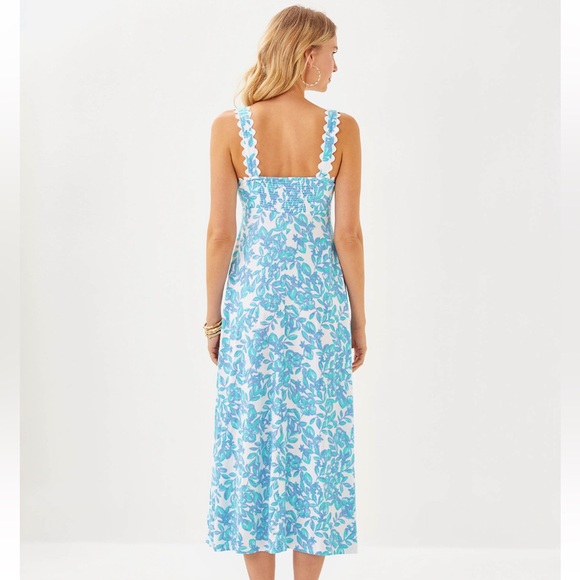 NWT lilly pulitzer dwyer midi dress - Picture 2 of 2